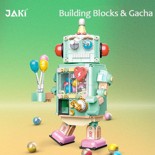 Building Blocks Gashapon Robot